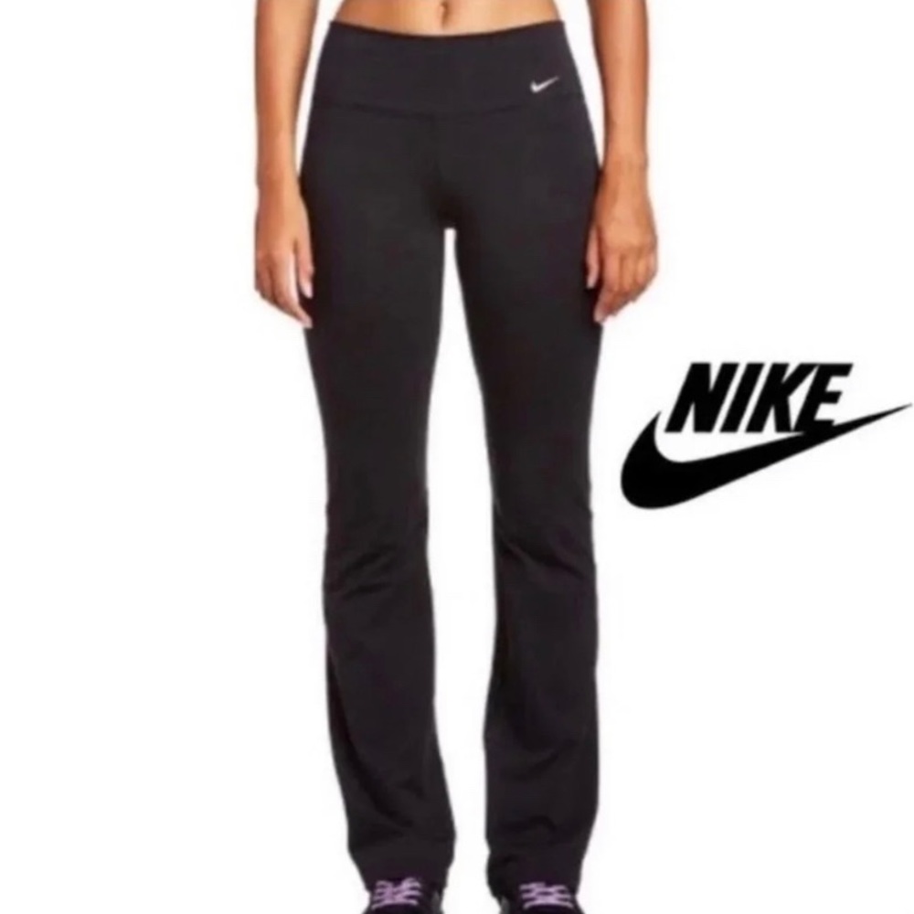 Nike Dri Fit Wide Leg Yoga Pants